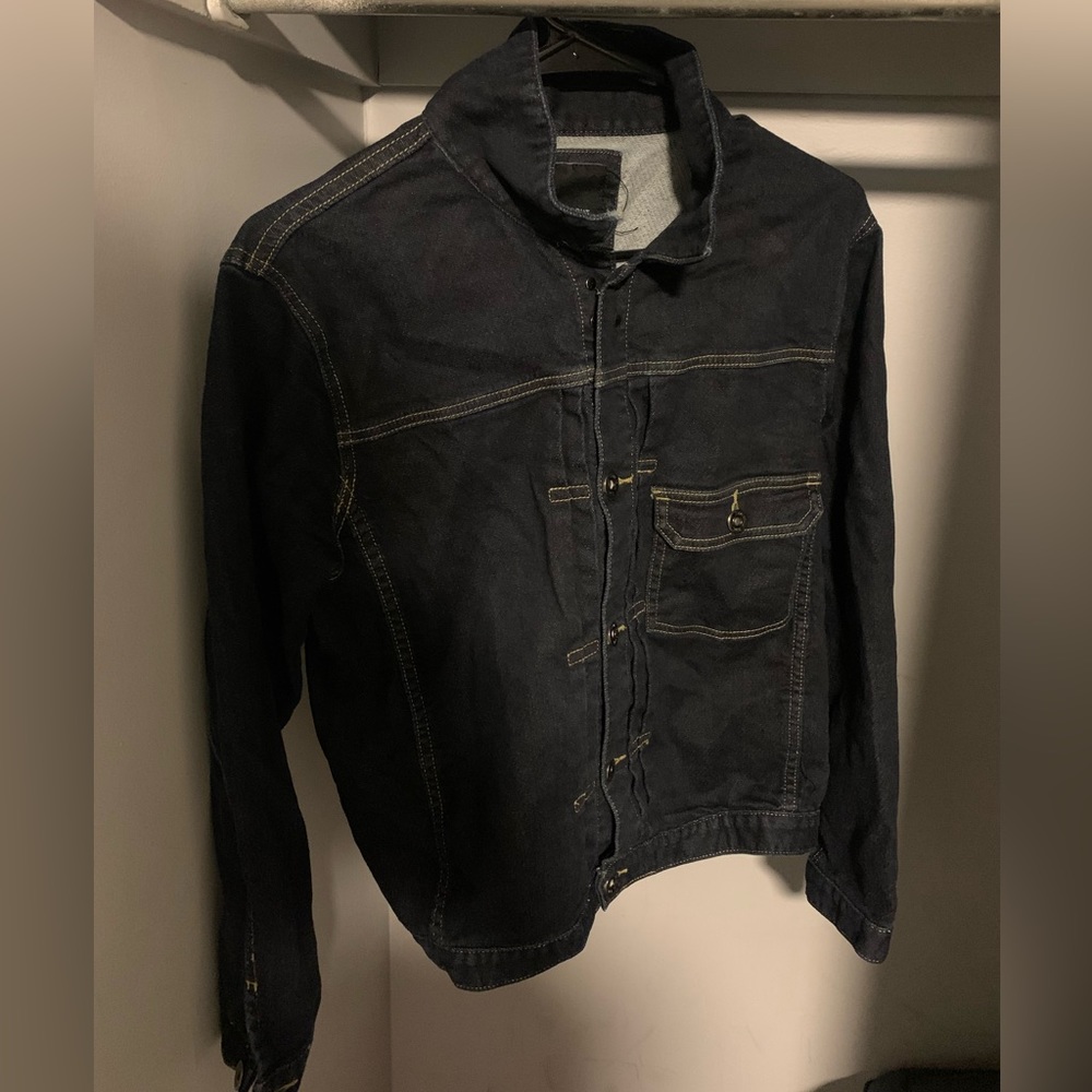Denim long sleeve shirts
